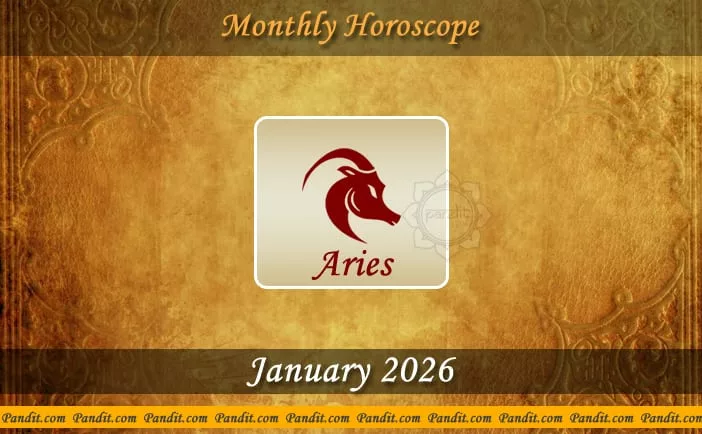 Aries Monthly Horoscope For January 2026