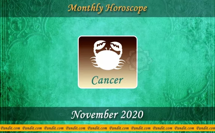 Cancer Monthly Horoscope For November 2020