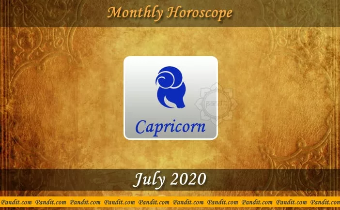 Capricorn Monthly Horoscope For July 2020
