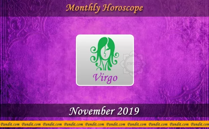 Virgo Monthly Horoscope For November 2019