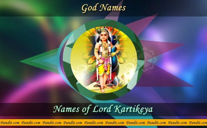 Lord Kartikeya Names For Baby Boy