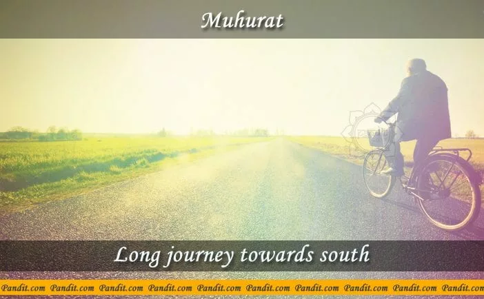 Long Journey Towards South