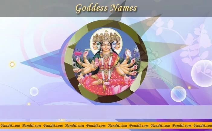 Hindu Goddess Names