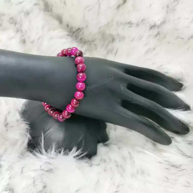 Pink Star Tiger Bracelet