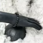Silver Obsidian Bracelet