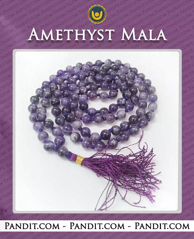 Amethyst Mala