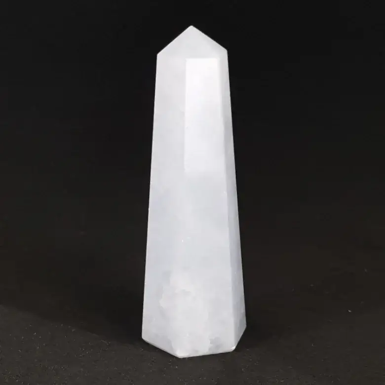 Blue Calcite Pencil Tower Point
