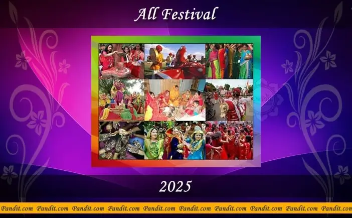 Indian Festivals Calendar 2025