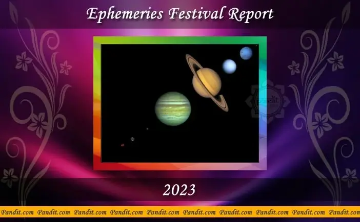 Ephemeries Festival Report 2023