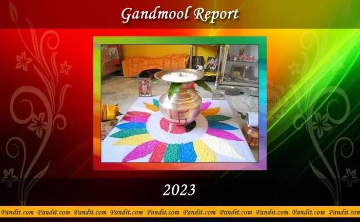 Gandmool Calendar 2023
