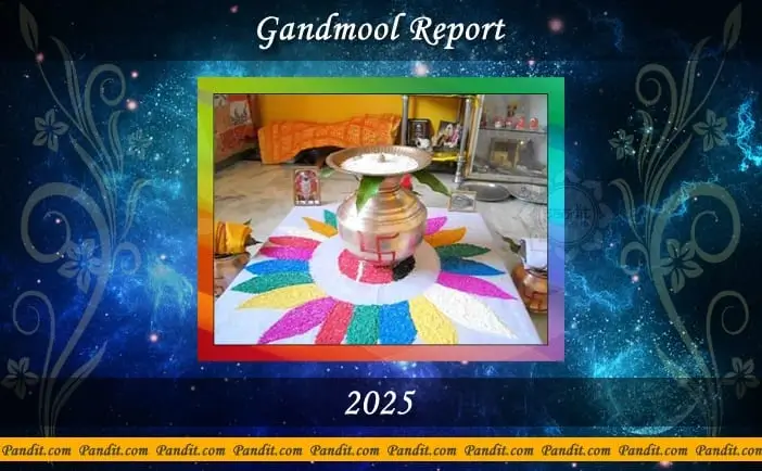 Gandmool Calendar 2025