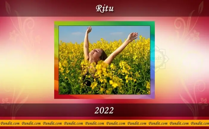 Ritu Festivals 2022
