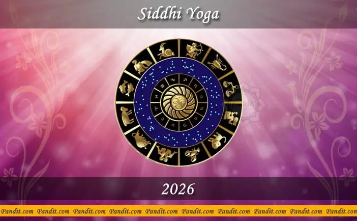 Siddhi Yoga 2026