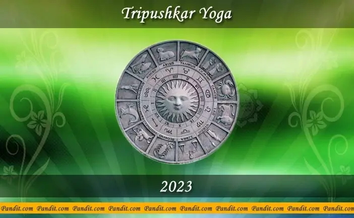 Tripushkar Yoga 2023