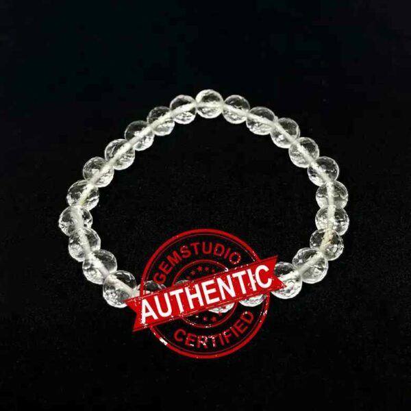 Crystal / Sphatik – Diamond Cut Bracelet