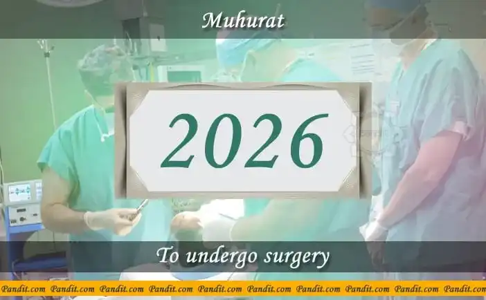 Shubh Muhurat To Undergo Surgery 2026