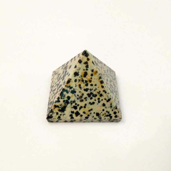 Dalmatian Jasper Crystal Pyramid