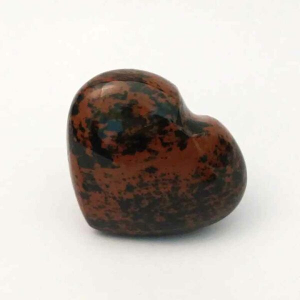 Mahogany Obsidian Healing Crystal Heart Stone