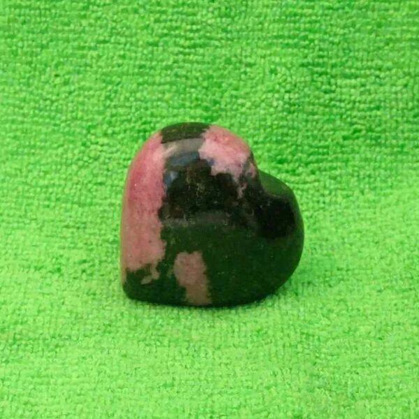 Rhodonite Healing Crystal Heart Stone