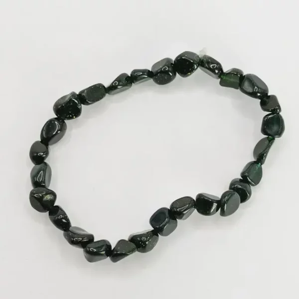 Green Sunstone Tumble Bracelet