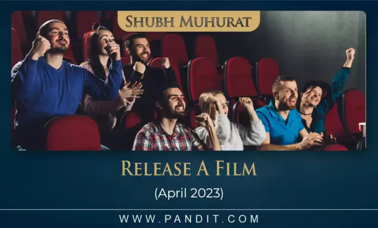 Shubh Muhurat For Release A Film April 2023