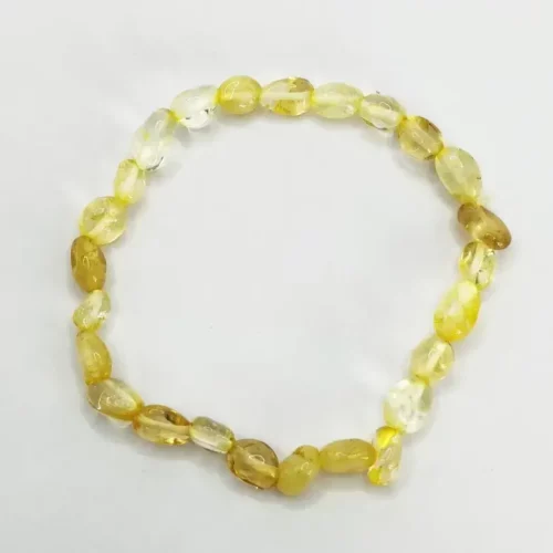 Yellow Citrine Tumble Bracelet