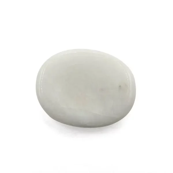 White Hakik Worry Stone