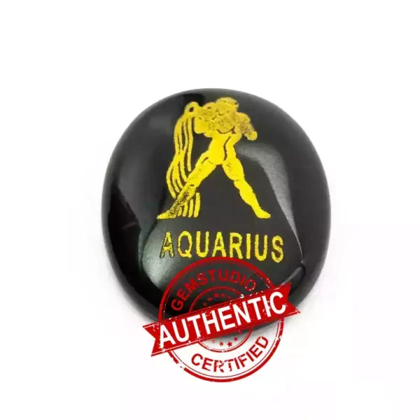 Aquarius Zodiac Sign Coin
