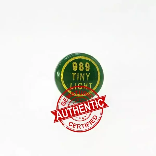 Green Aventurine Tiny Light Switchword Coin for Weight