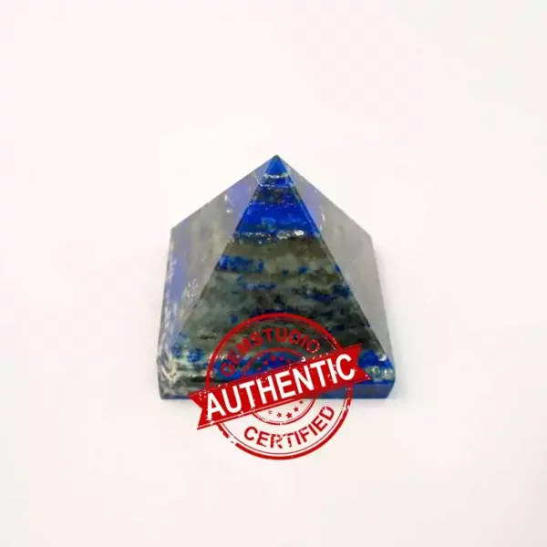 Lapis Lazuli Crystal Pyramid