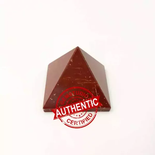 Red Jasper Crystal Pyramid