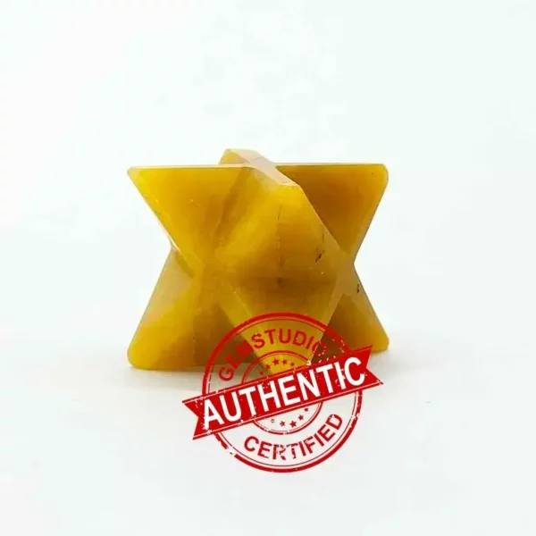 Yellow Aventurine Merkaba Star