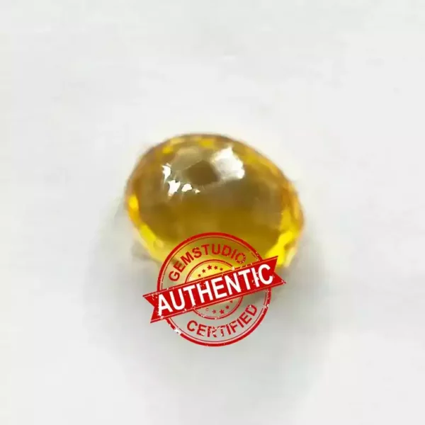 Yellow Citrine Gemstone