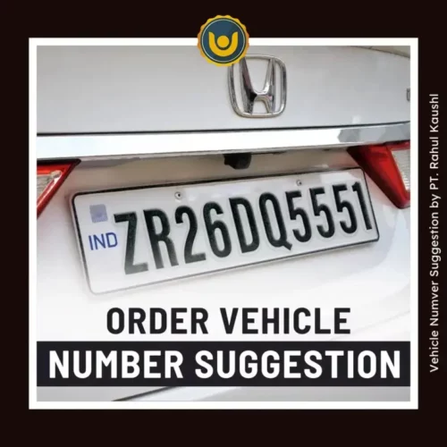 Lucky Vehicle Number Suggestion